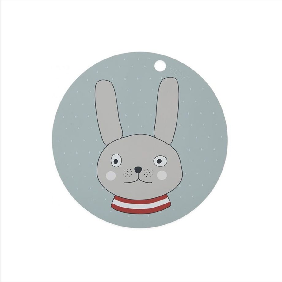 1100986 – Placemat Rabbit – 705 Minty – Main
